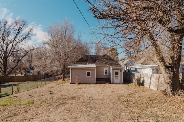 view of rear view of house