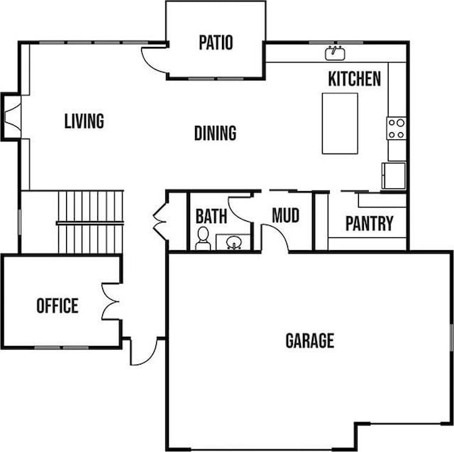 12404 W 184th St, Overland Park, KS 66013 - floor plan / room layout