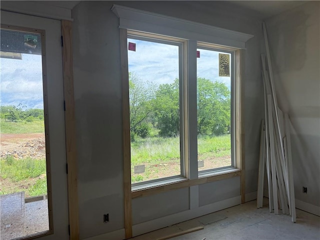 18405 Caenen St, Overland Park, KS 66013 - doorway to outside with healthy amount of natural light