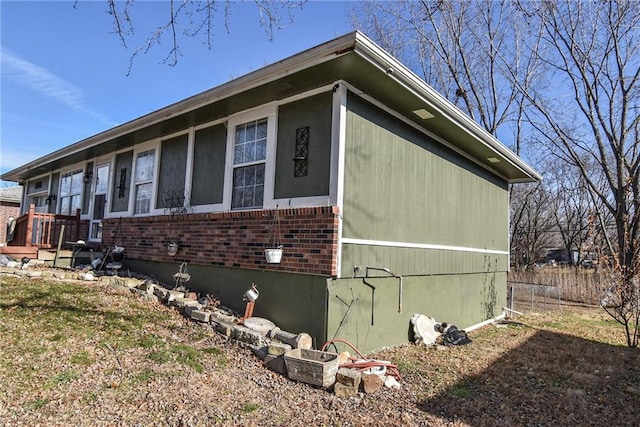 view of side of property