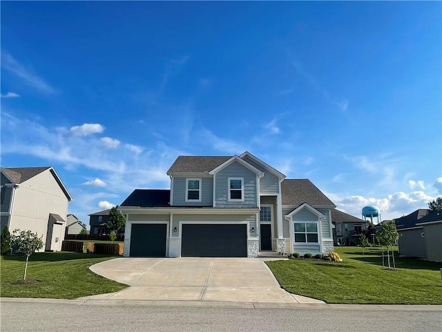 1116 SW Whispering Willow Way, Lees Summit, MO 64064 - view of front of house featuring driveway and an attached garage