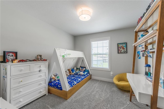 1116 SW Whispering Willow Way, Lees Summit, MO 64064 - bedroom with carpet floors, baseboards, and a textured ceiling