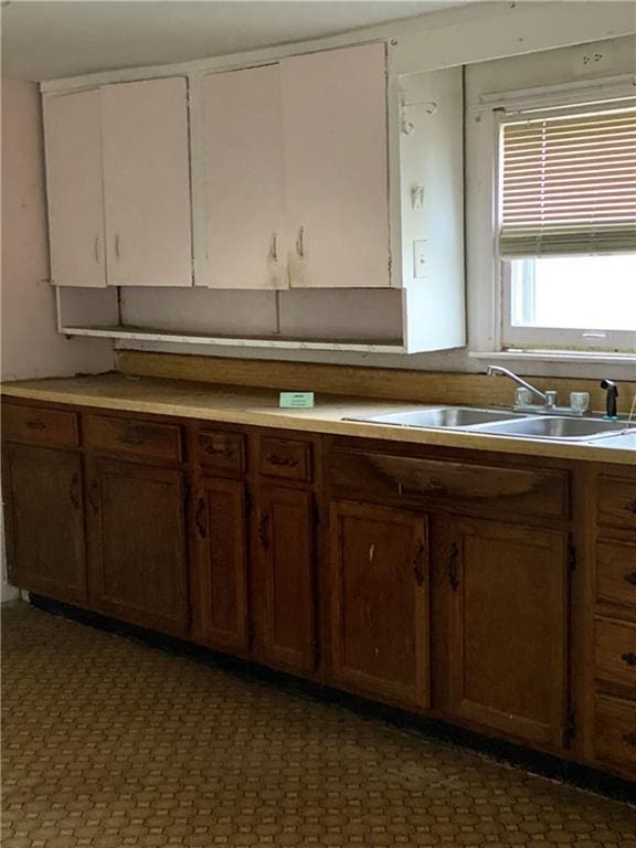 kitchen featuring sink