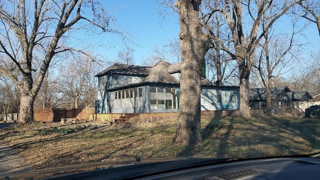 view of front of house