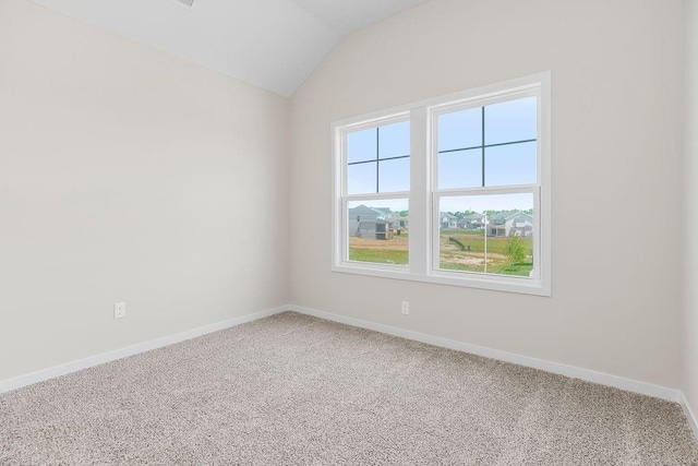 17165 W 164th Ter, Olathe, KS 66062 - unfurnished room with light colored carpet and vaulted ceiling
