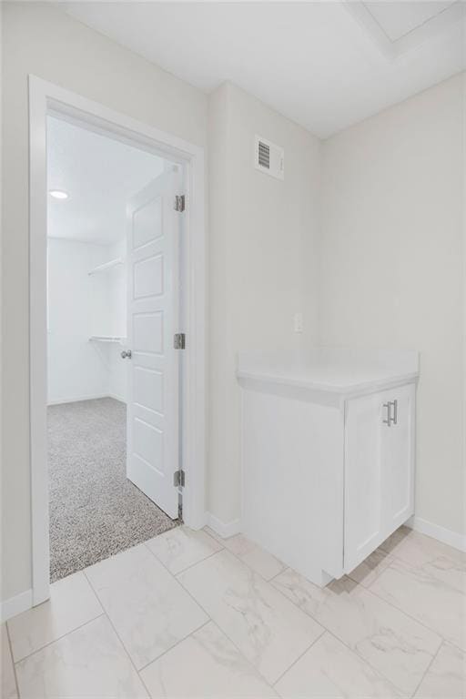 17157 W 164th Ter, Olathe, KS 66062 - empty room featuring light marble finish floors