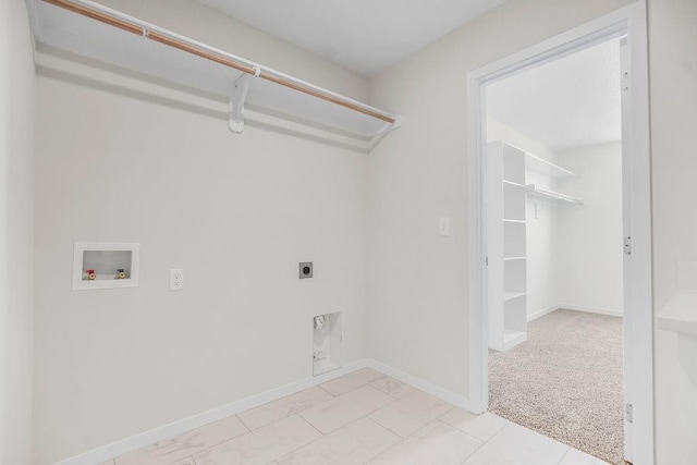 17157 W 164th Ter, Olathe, KS 66062 - laundry area with hookup for an electric dryer and washer hookup