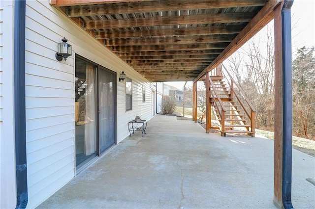 view of patio