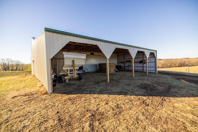 view of outdoor structure