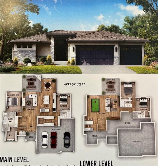 16781 S Fellows St, Olathe, KS 66062 - view of property floor plan