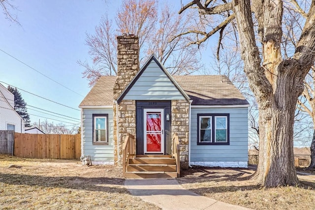 view of front of house