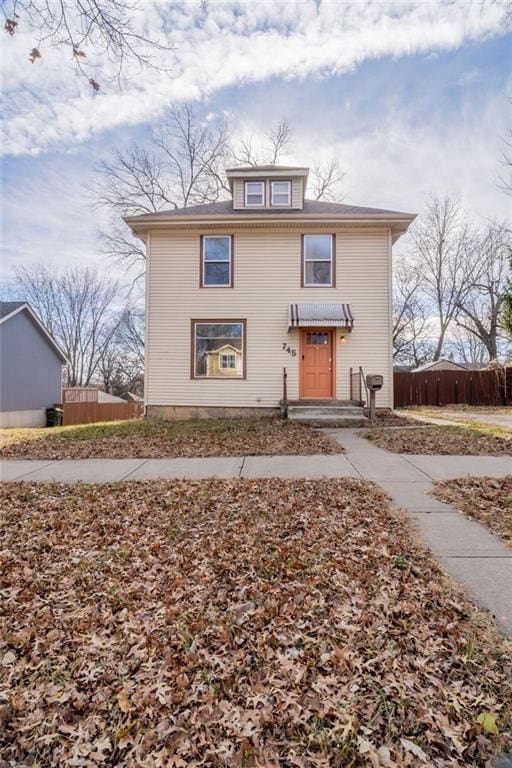 view of front of house