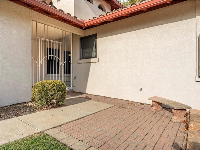 view of entrance to property