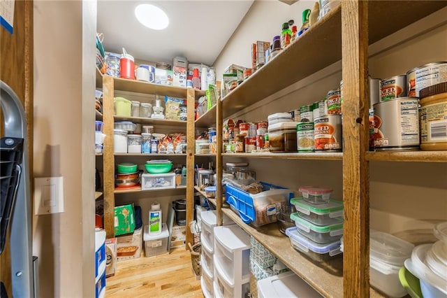 view of pantry