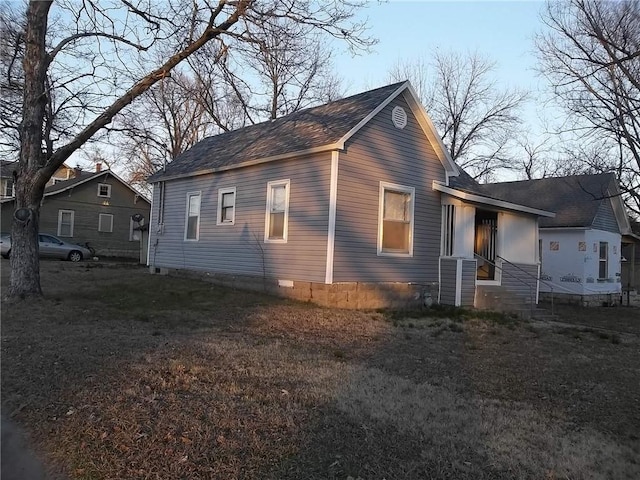 view of property exterior