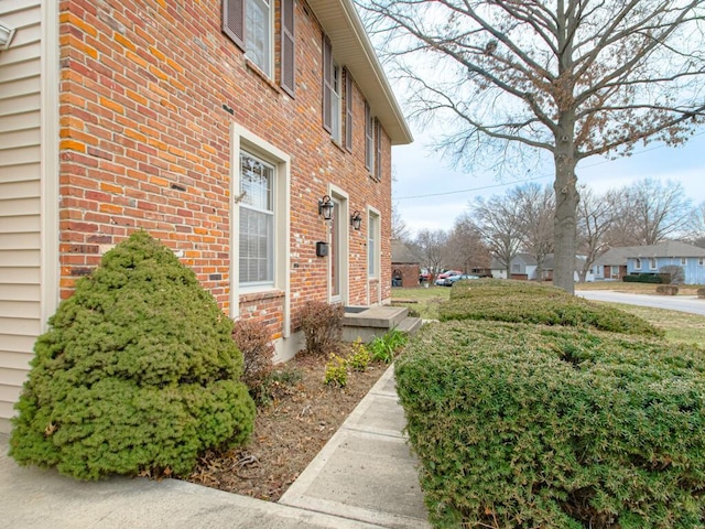 view of side of property