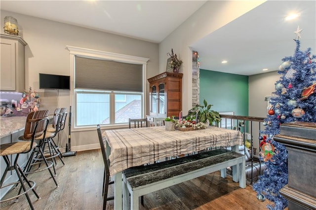 bedroom featuring light hardwood / wood-style flooring