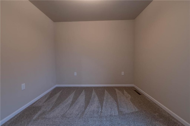 empty room with carpet floors