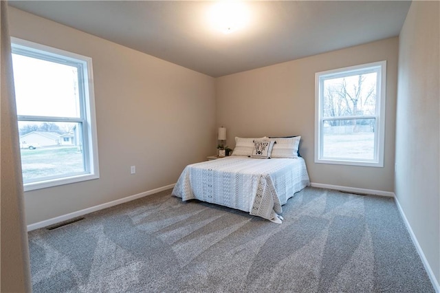 unfurnished bedroom featuring carpet