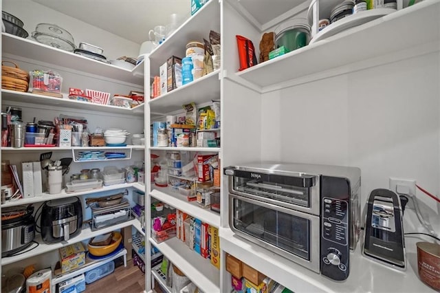 view of pantry