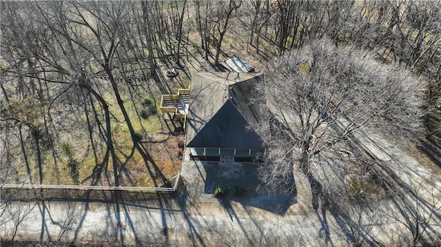 aerial view