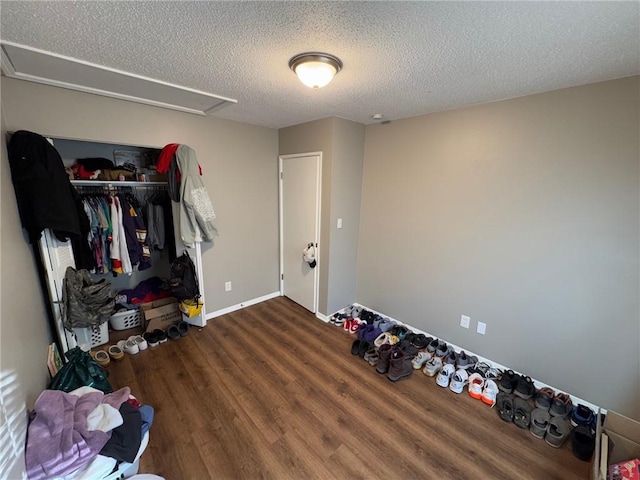 interior space featuring hardwood / wood-style flooring