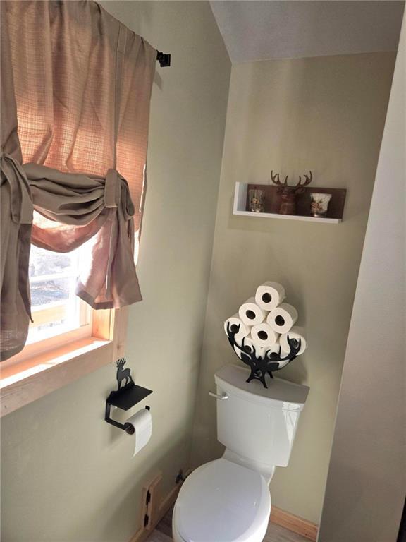 bathroom with toilet