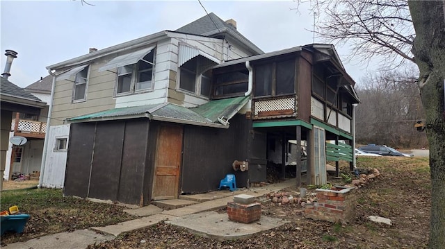 view of back of house