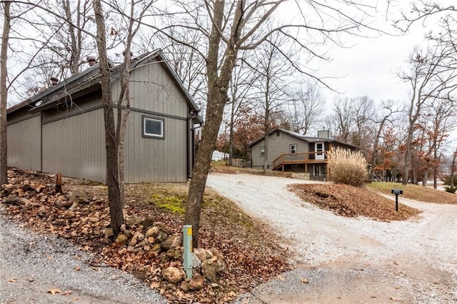 view of property exterior