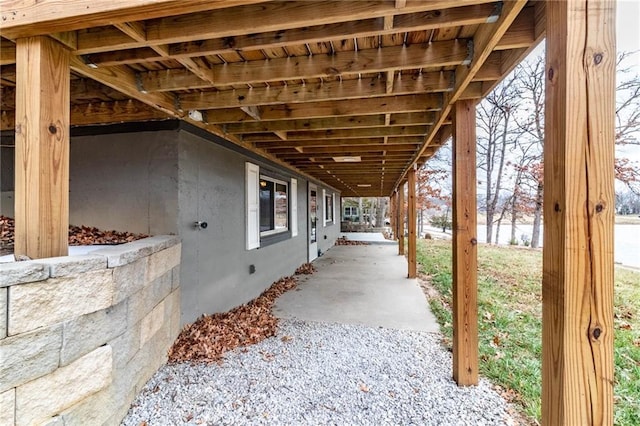 view of patio