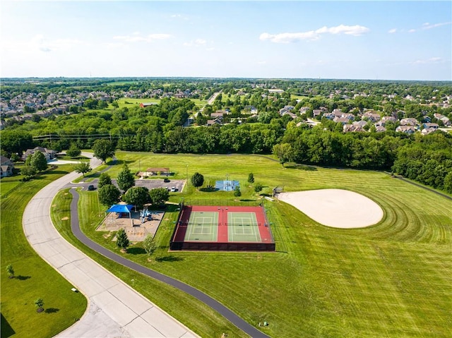 aerial view