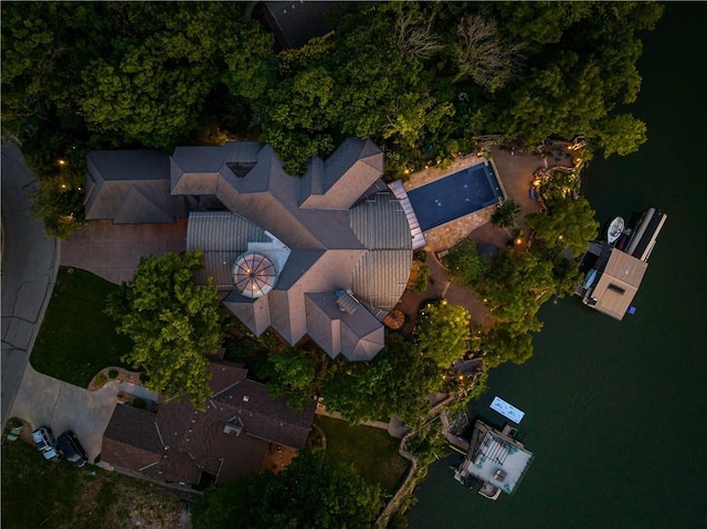 aerial view