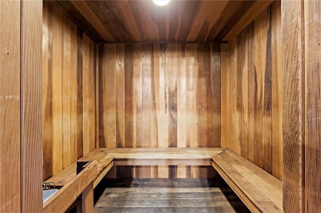 view of sauna / steam room