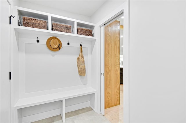 view of mudroom