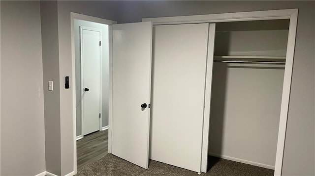 view of closet