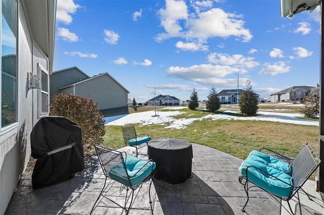 view of patio / terrace with grilling area