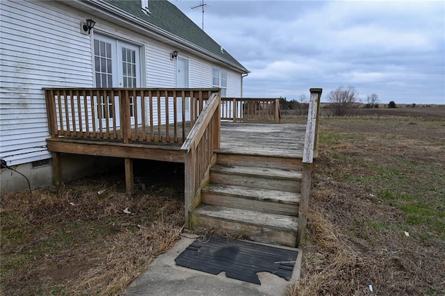 view of deck