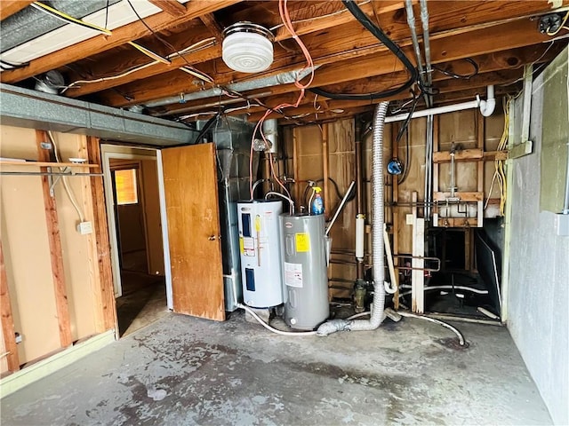 utilities with water heater