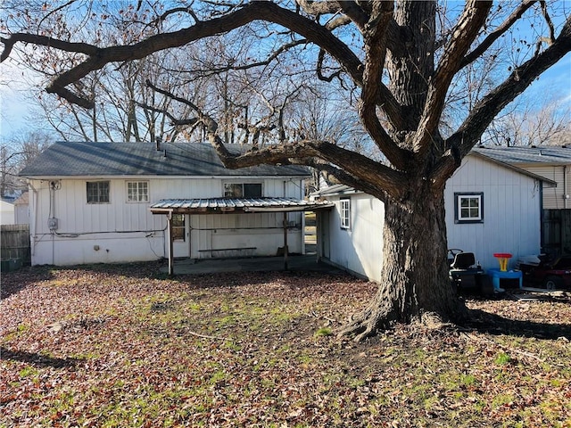 view of rear view of house