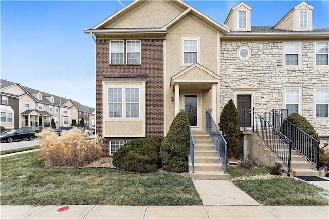 view of townhome / multi-family property