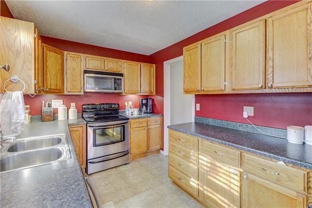 kitchen featuring sink and stainless steel appliances