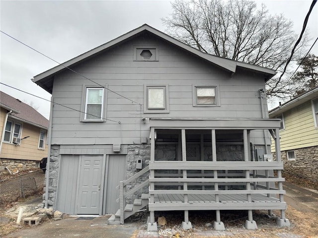 view of back of house