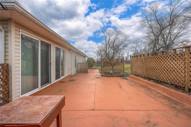 view of patio / terrace