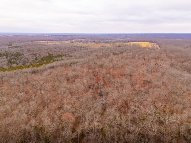 bird's eye view featuring a rural view