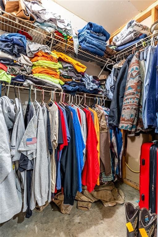 view of spacious closet