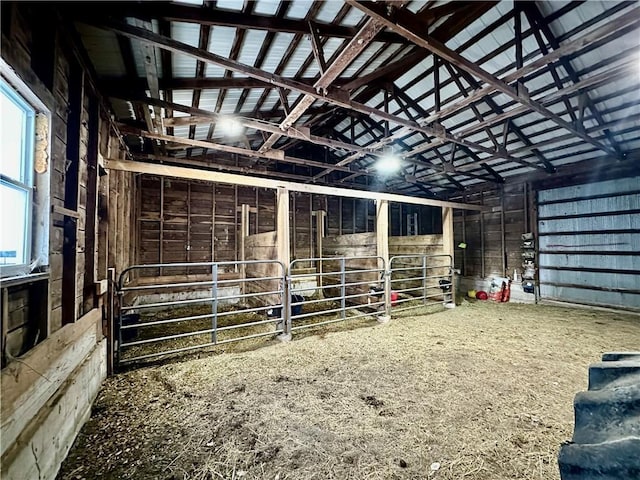 view of stable