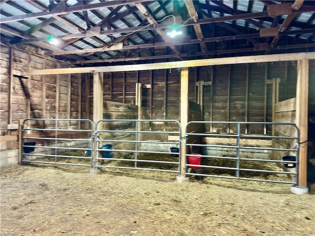 view of stable