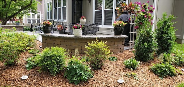 exterior space featuring a patio area