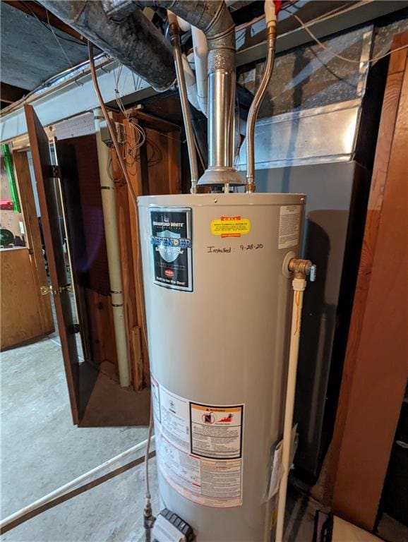 utilities with water heater