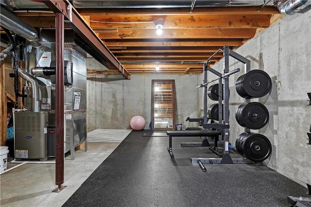 view of workout room